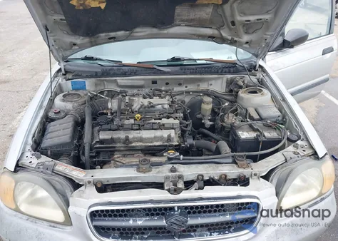 2000 Suzuki Esteem Gl/Glx/Glx+ из США, поврежденный, VIN JS2GB41W8Y5180822